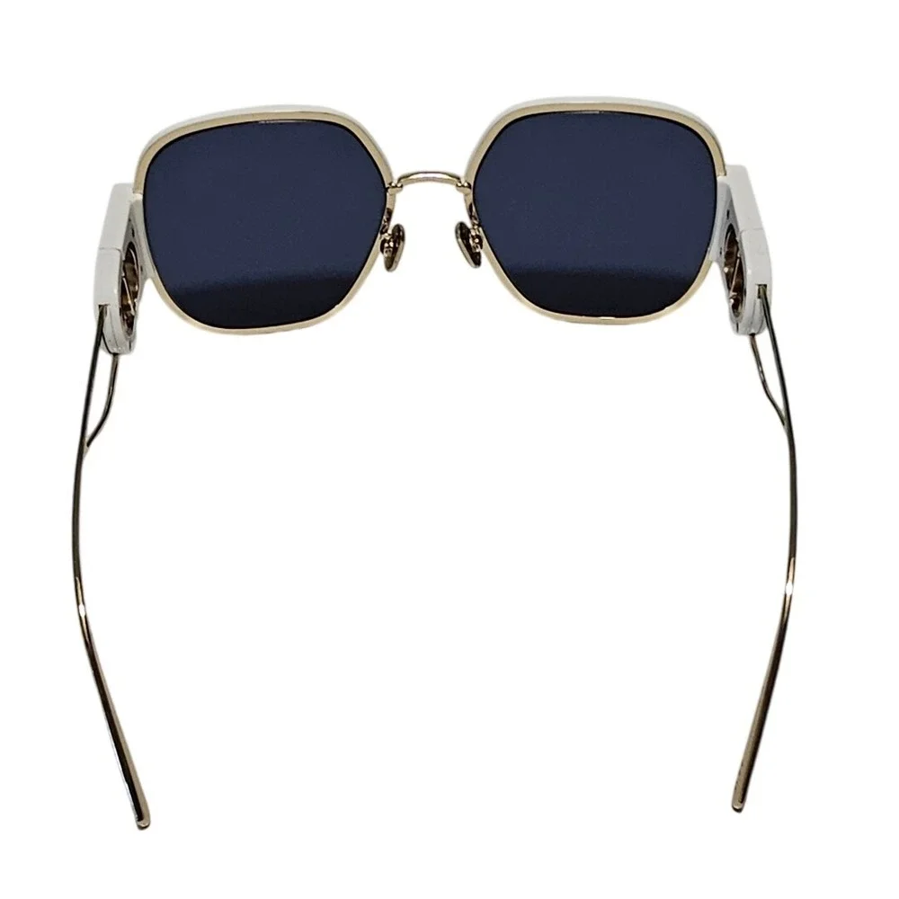 Christian Dior 30Montaigne SU 96H5 58 Sunglasses in White and‎ Gold.